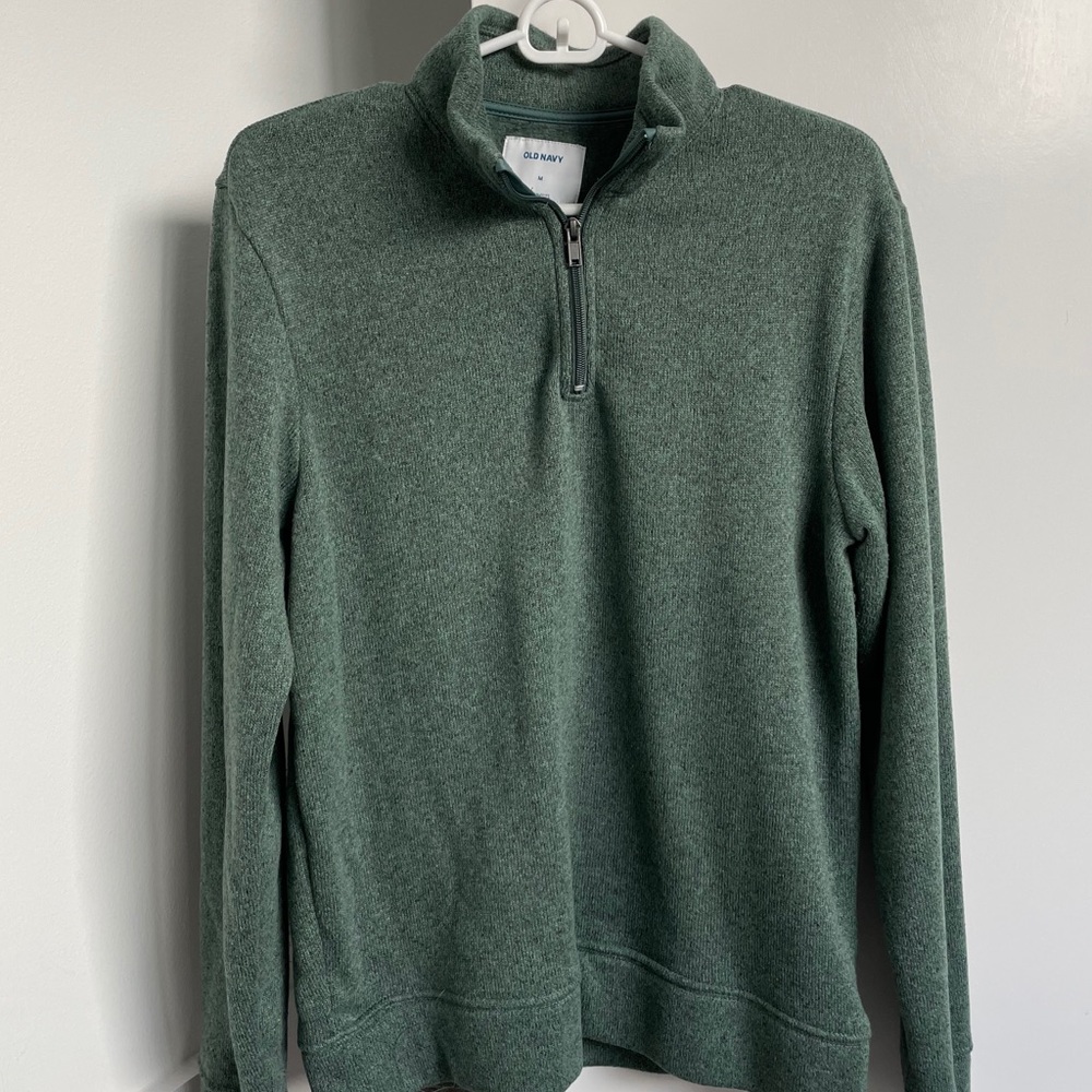 Old Navy green 1/4 zip